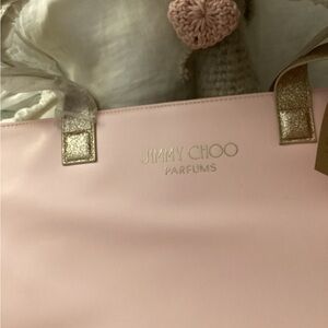 Jimmy Choo Pink Tote Bag
